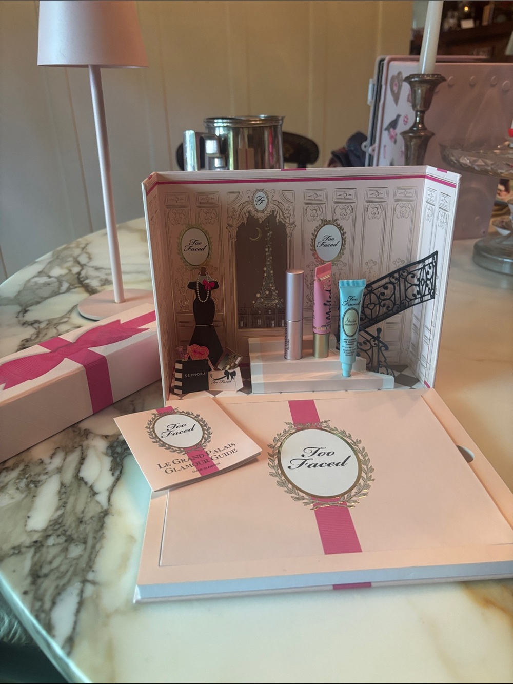 Too Faced Le Grand Palais Glamour Guide Makeup Set Limited Edition New